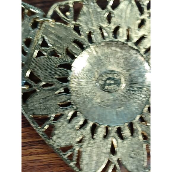 Vintage 90s Jose Maria Barrera for Avon Falling Leaves Necklace Golden Beautiful - Picture 9 of 16